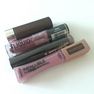 Lip Bundle: L’Oreal, Essence, wet n wild, LA girl